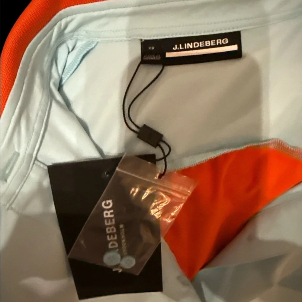 J.Lindeberg Fitted Polo Golf/Tennis Shirt NWT❤️😳 - Picture 4 of 7